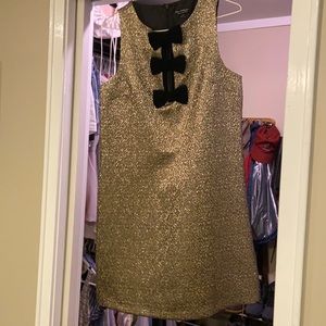 Sparkly gold dress
